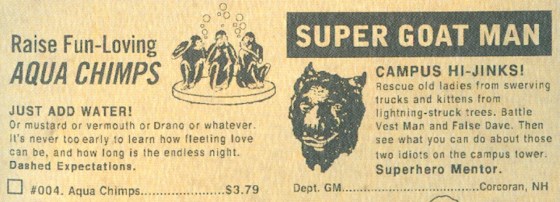 Men and Cartoons back cover copy